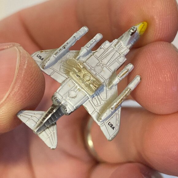 Micro Machines Military F-4 Phantom Fighter Aircraft Navy Galoob LGTI - Picture 8 of 8